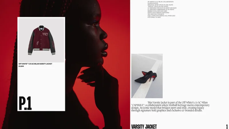 Brooks fashion e-commerce layout